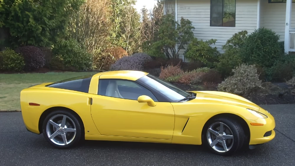 Click to Enlarge-Esc to Close Corvette Generations/C6/C6 2006 Yellow Faber.webp